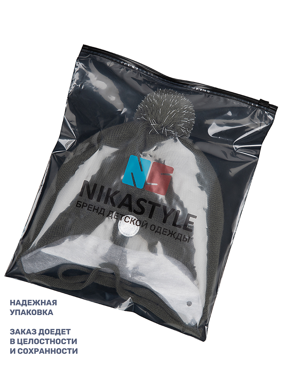 Шапка NIKASTYLE 11з15424 фиалка - фото 7