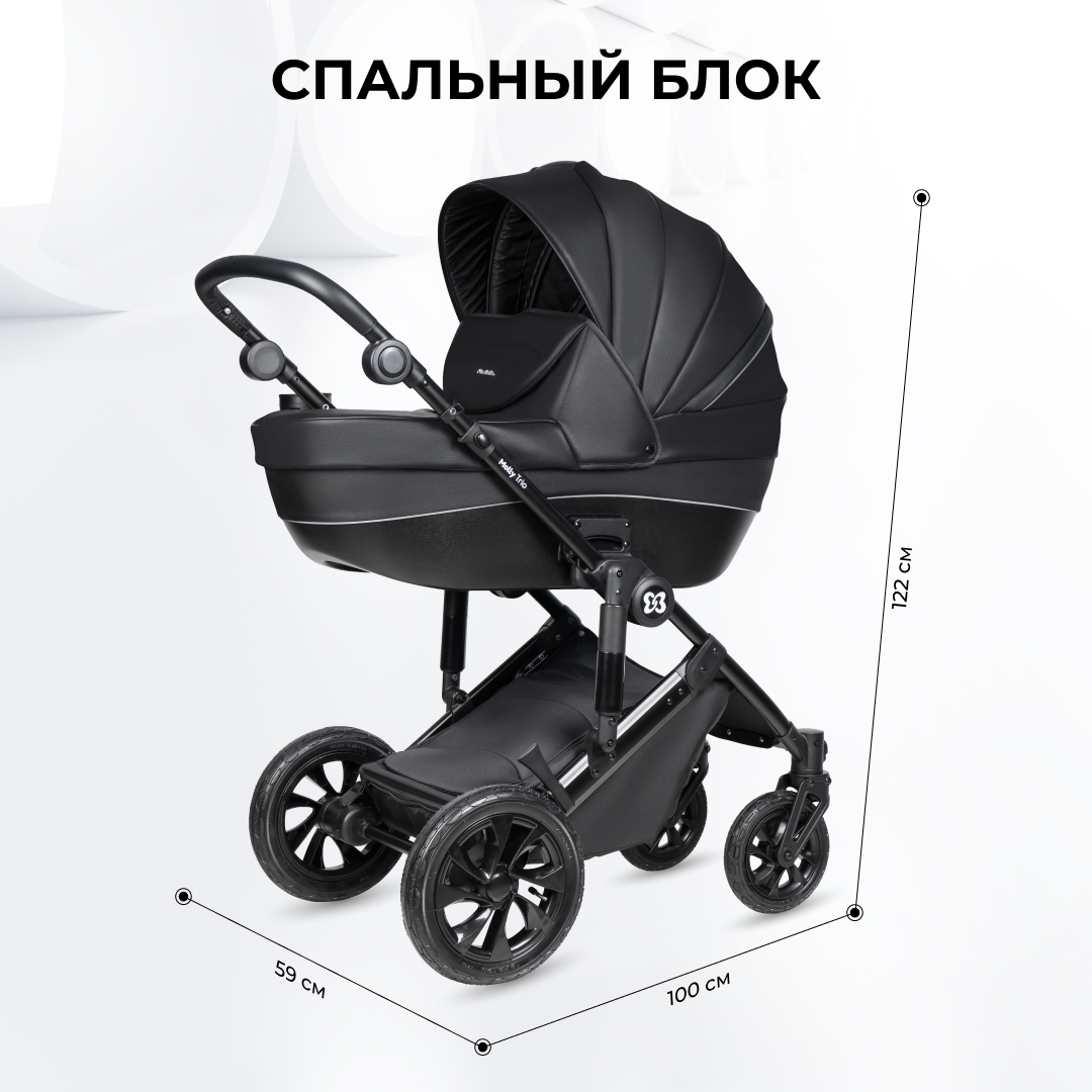 Коляска 3в1 Farfello Molly Trio - фото 6