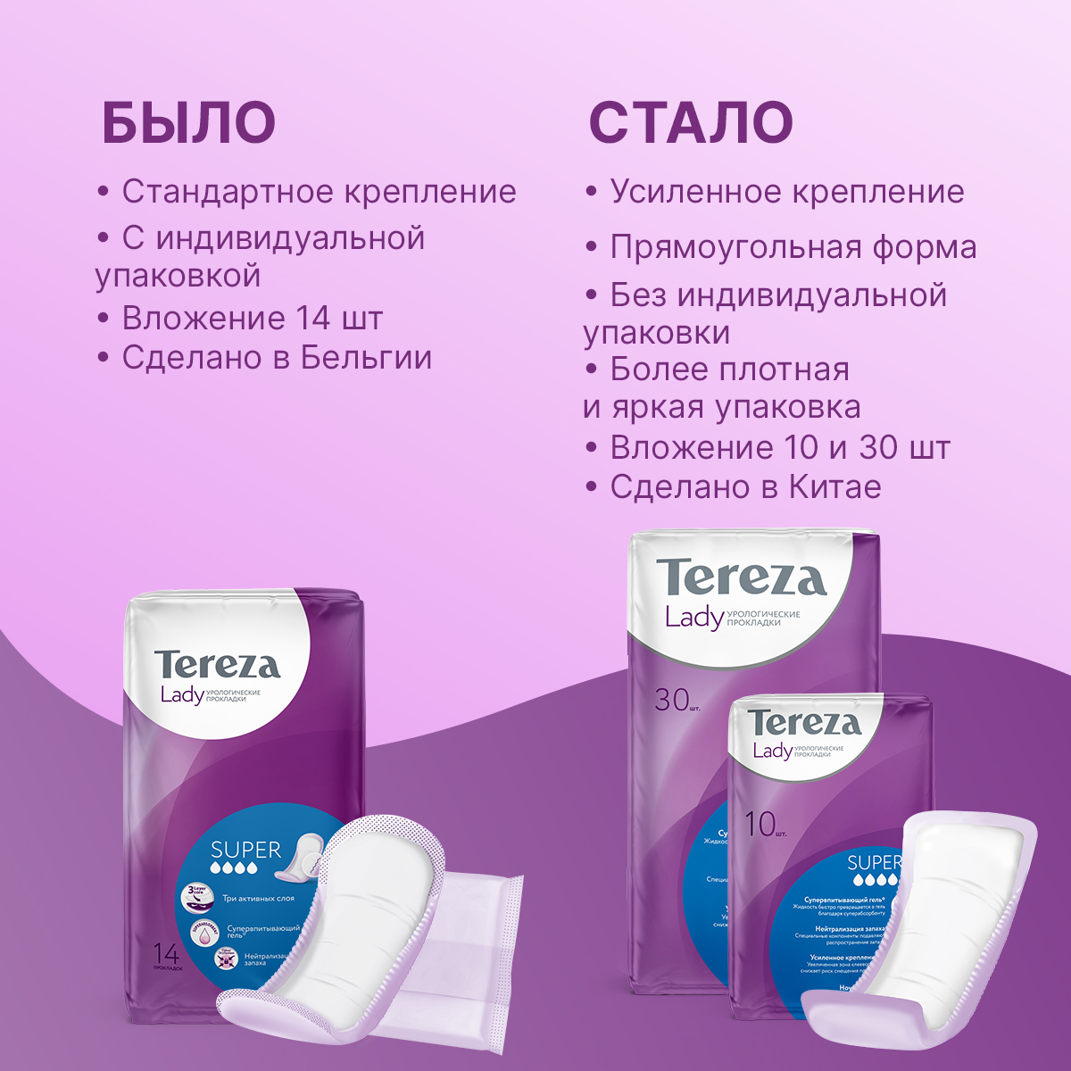 Урологические прокладки TerezaLady Урологические прокладки TerezaLady для женщин Super - фото 6