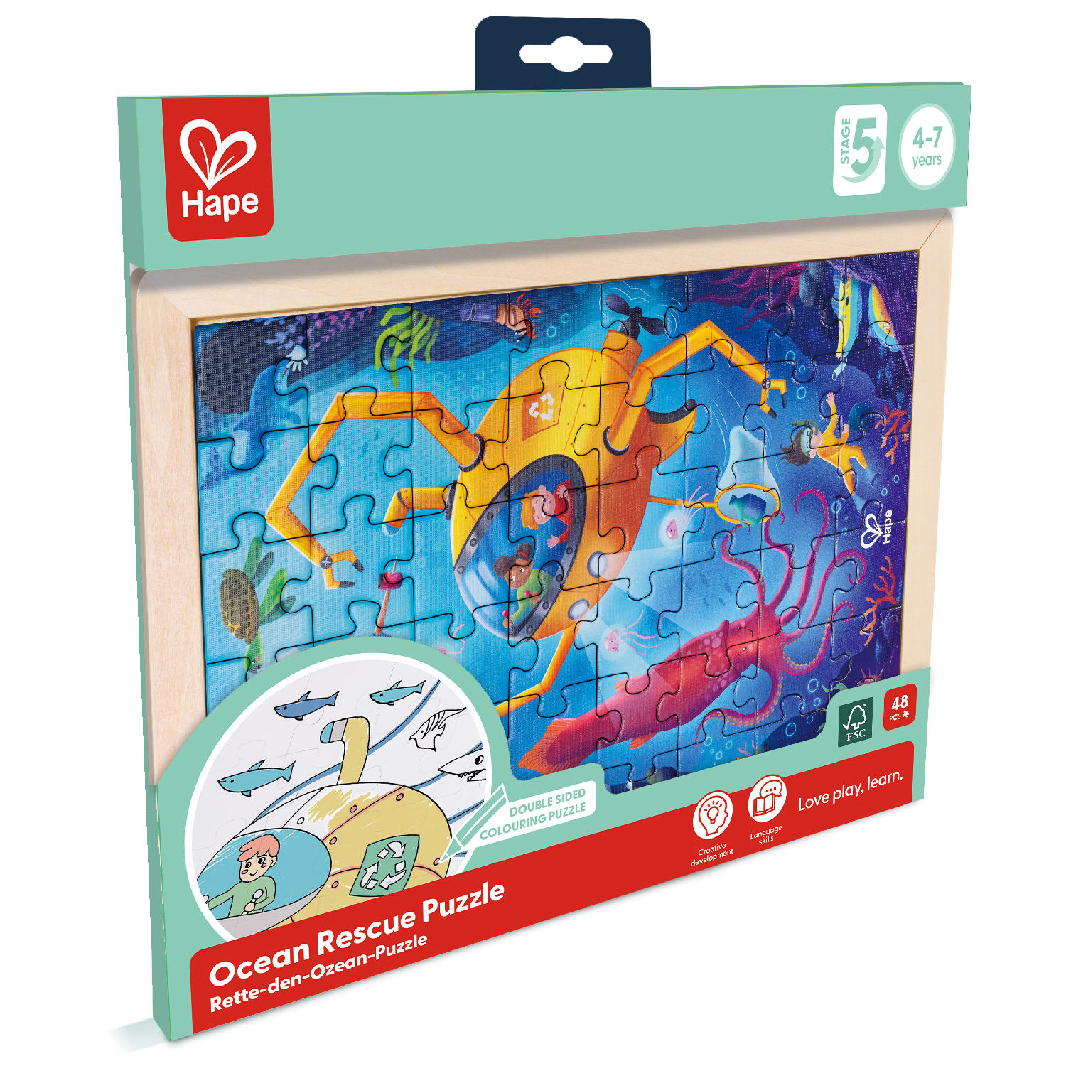 Пазл Hape классический - фото 9