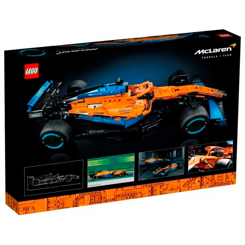 Конструктор LEGO Technic Гоночный автомобиль McLaren 1432 дет. - фото 2