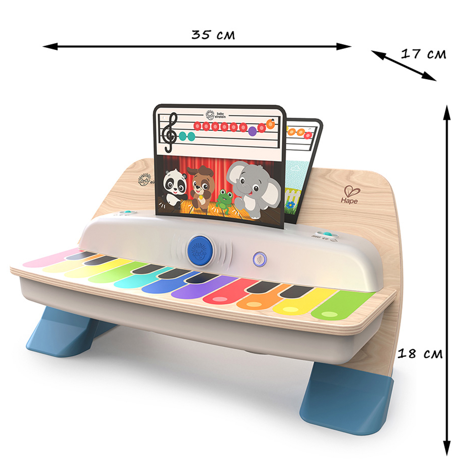Игрушка музыкальная Hape пианино - фото 8