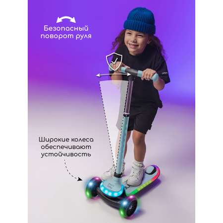 Самокат Amarobaby трехколесный