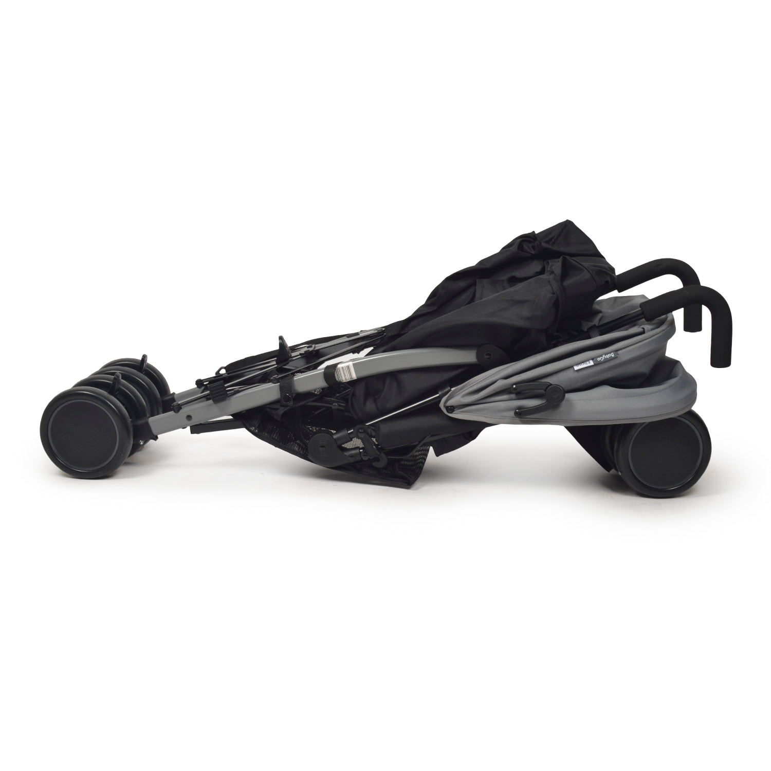 Коляска прогулочная BabyGo Ellipse New серый - фото 18