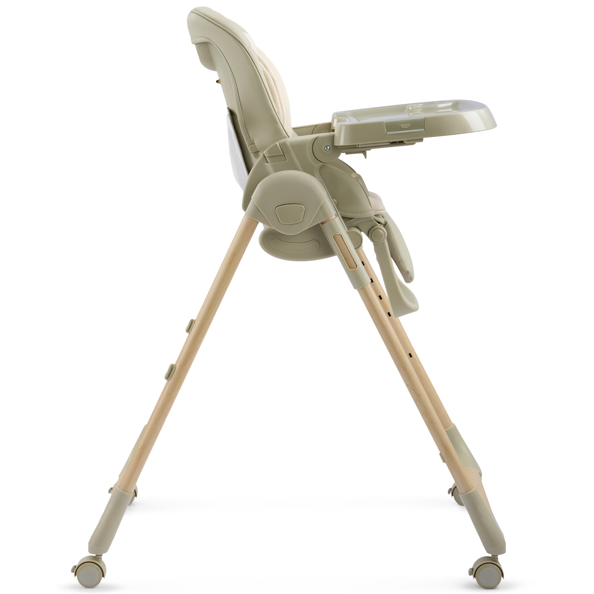 Стульчик для кормления Happy Baby WILLIAM LUX зеленый - фото 5