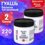 Краски гуашь Brauberg 2 цв.