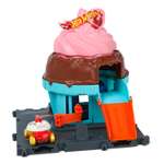 Трек Hot Wheels City Downtown Ice Cream Swir с лифтом