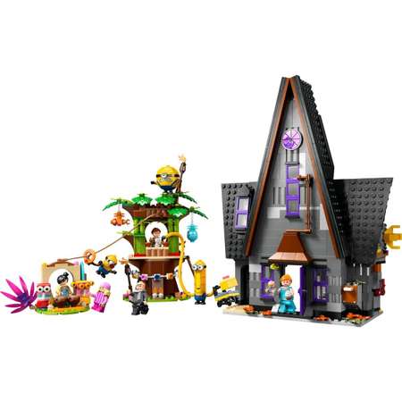 Конструктор LEGO Minions Миньоны и особняк Грю блочный