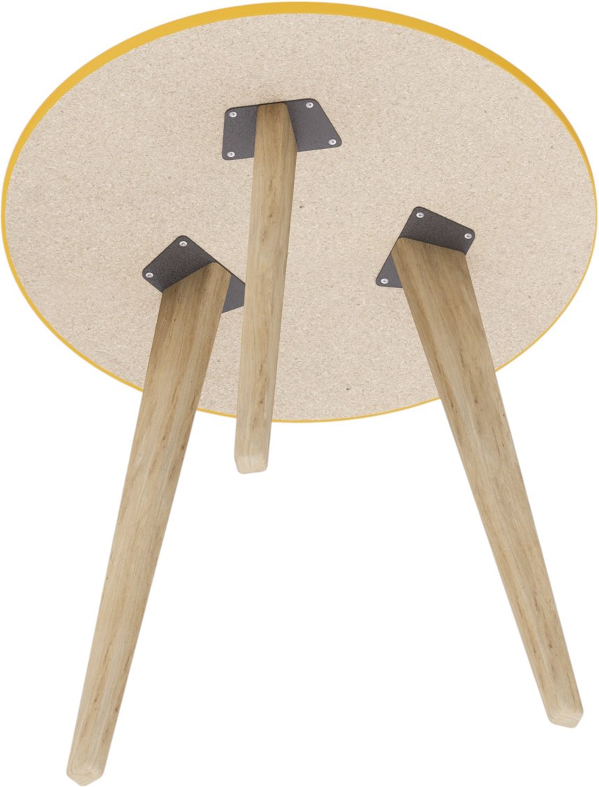 Стол журнальный SLINE Лайл Желтый - фото 3