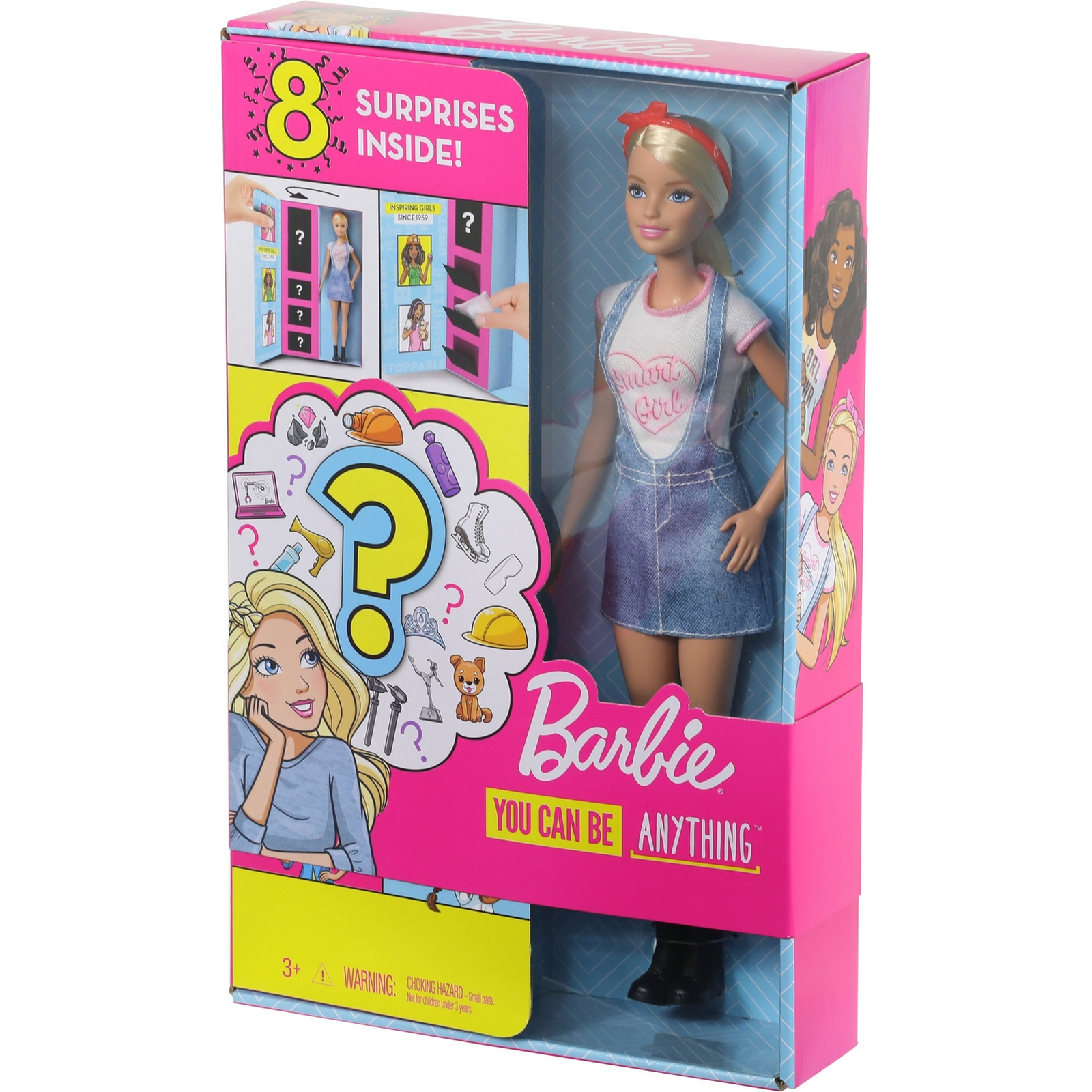 Кукла модельная Barbie Кем быть? Блондинка GLH62 - фото 3