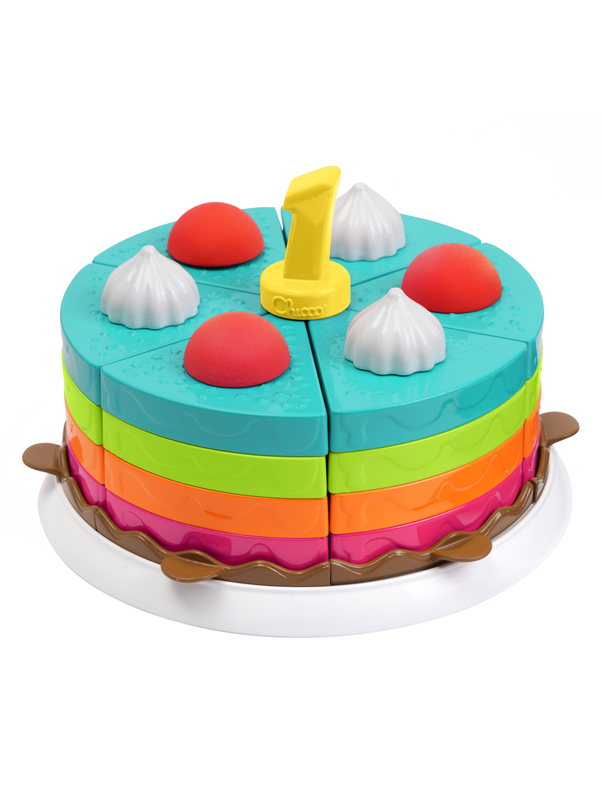 Конструктор Chicco Торт "Радуга" 42 дет. - фото 16