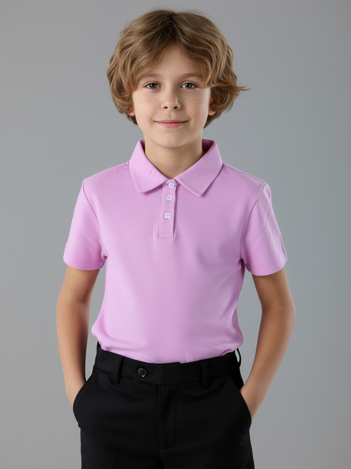 Поло GOJO 624сиреневый - фото 1