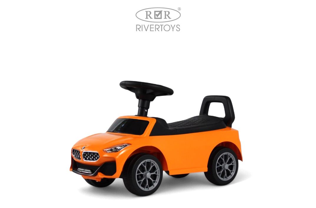 Каталка RIVERTOYS Z004ZZ-B-ORANGE оранжевый - фото 1