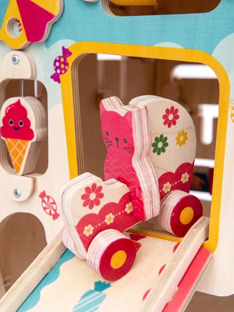 Игрушка Mag Wood бизиборд МусиБуси ДОМ - фото 14