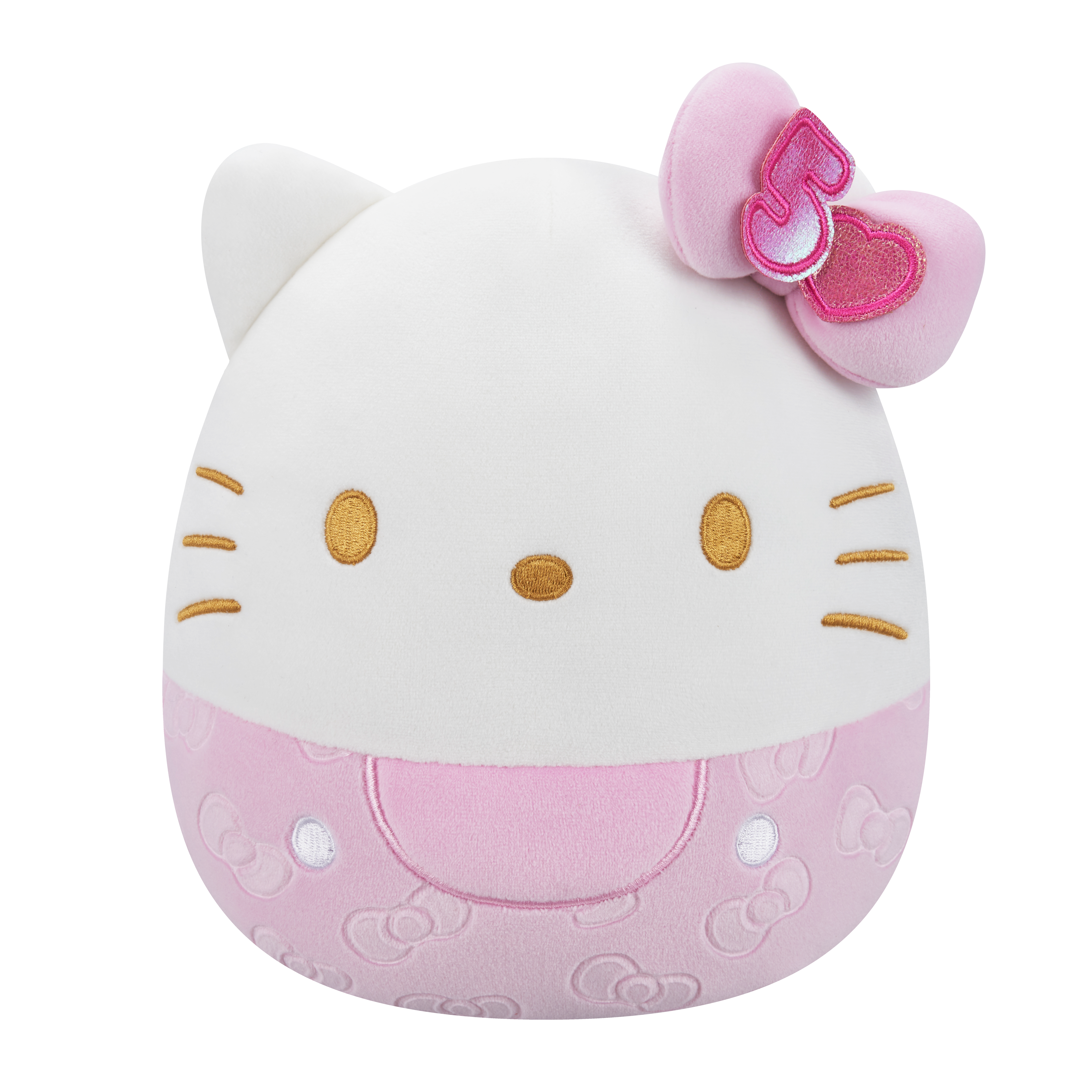 Игрушка мягкая Squishmallows Розовая китти - фото 4
