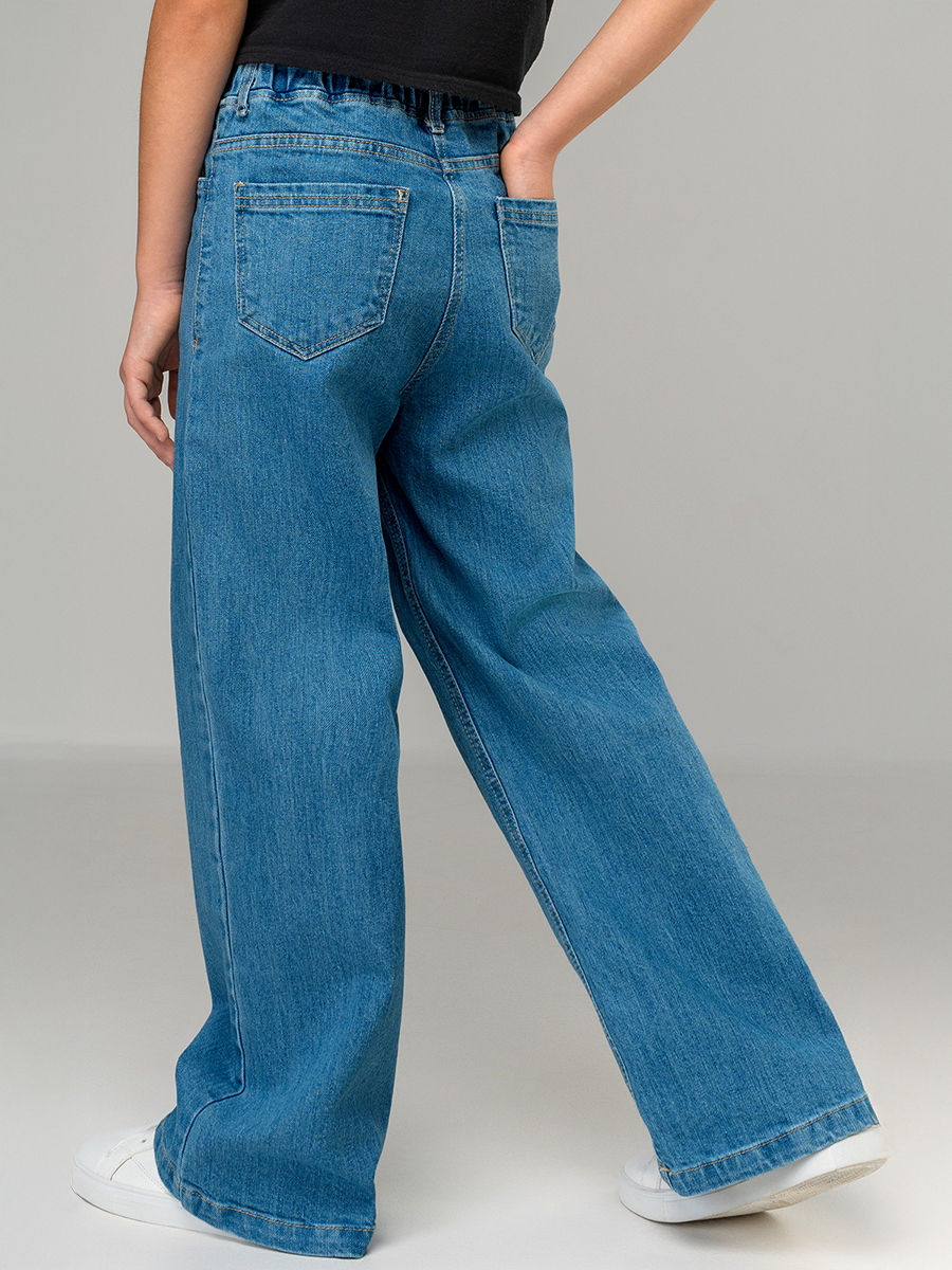 Джинсы HappyFox HF00811св.синий - фото 5