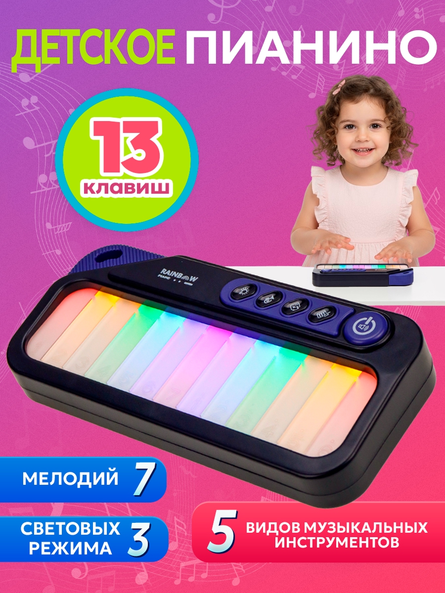 Изображение товара Игрушка музыкальная Рыжий кот пианино