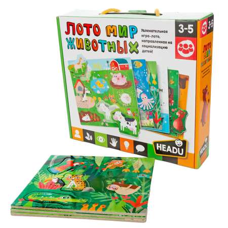 Настольная игра HEADU Мир животных