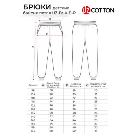Брюки спортивные UZCOTTON