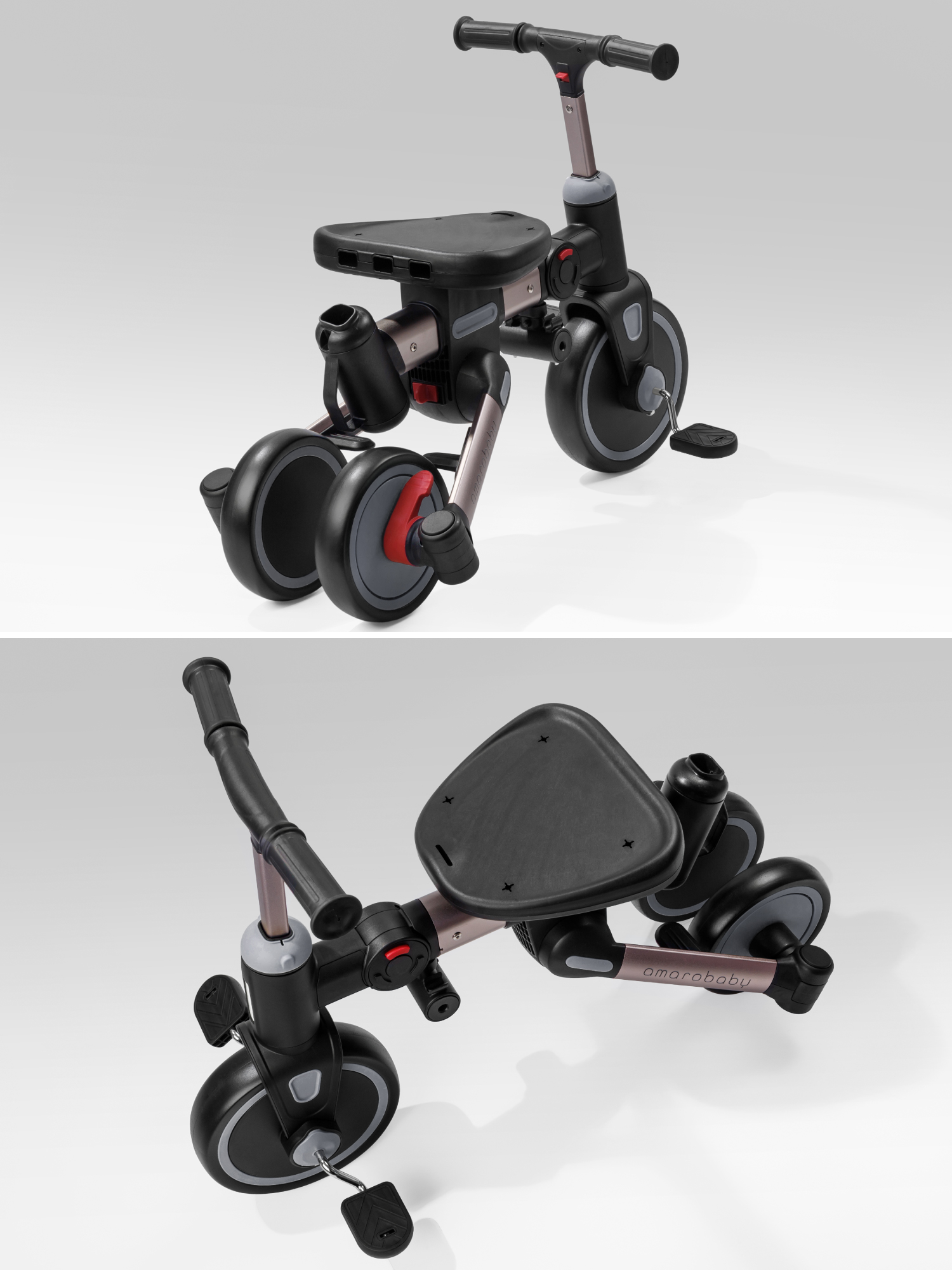 Трехколесный велосипед Amarobaby 8 дюймов - фото 13