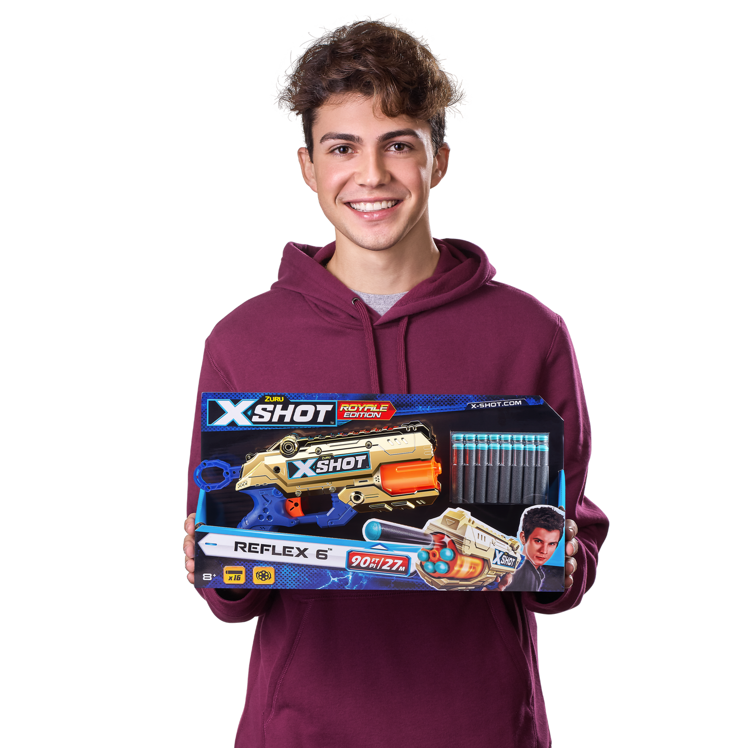 Бластер Zuru XSHOT  Reflex Golden - фото 6