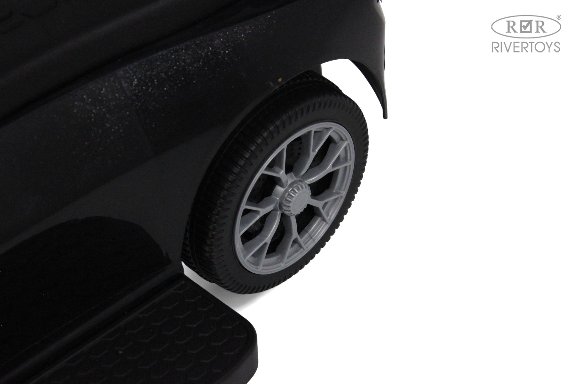 Каталка RIVERTOYS Z005ZZ-M-BLACK черный - фото 6