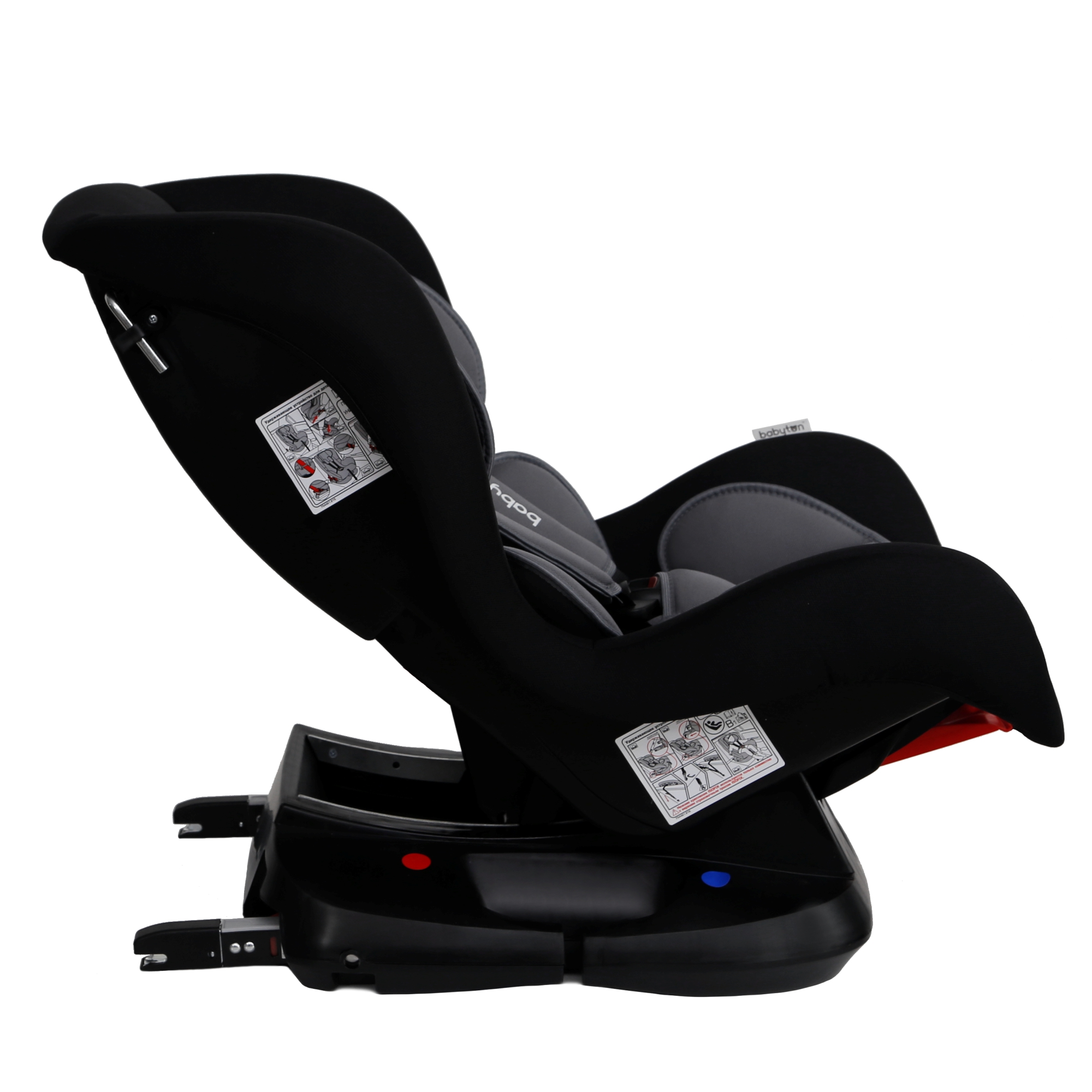 Автокресло Babyton Nord Fix Black-Grey Isofix 0+/1 (0-18 кг) - фото 16