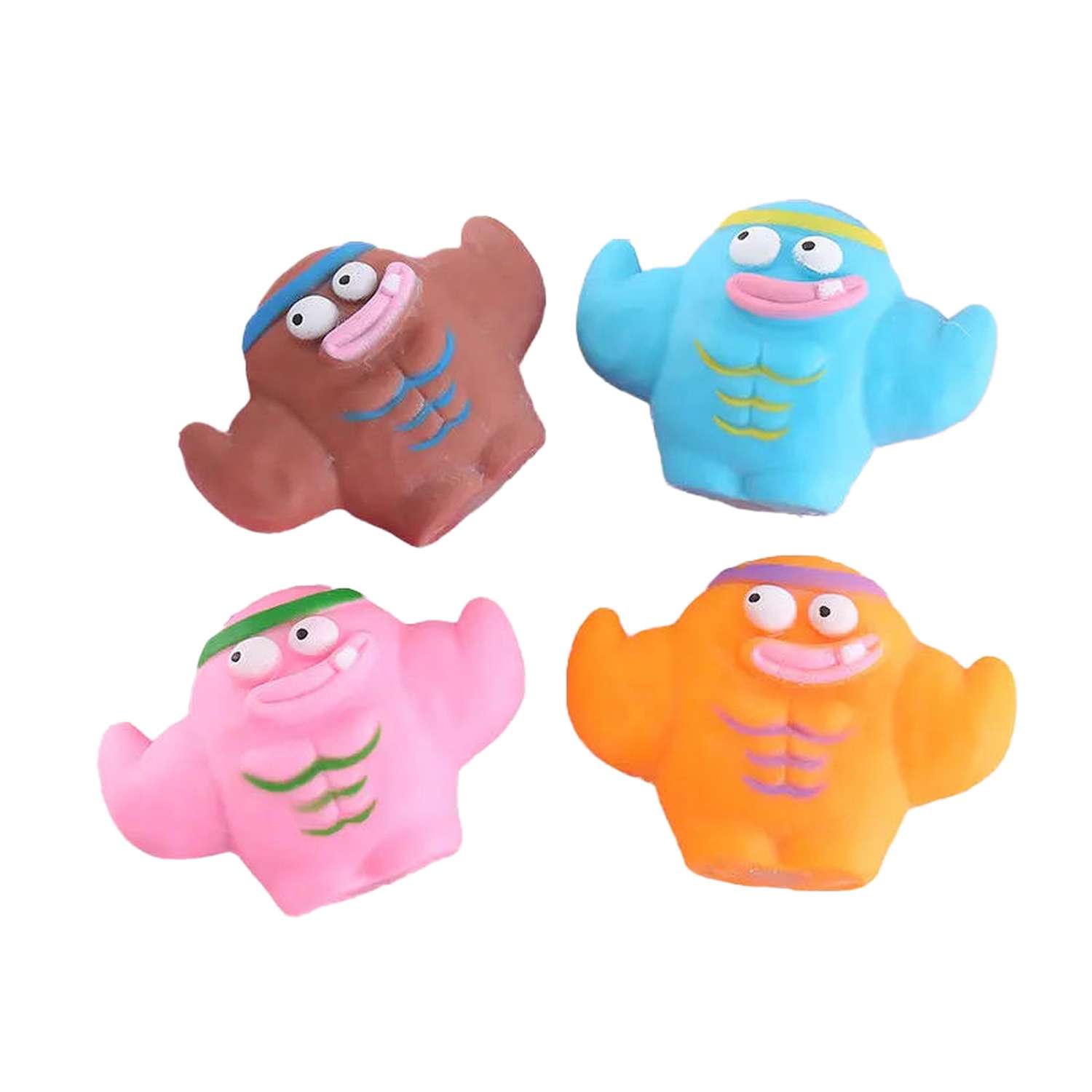 Игрушка-антистресс сквиш Монстр-силач в ассортименте - фото 1