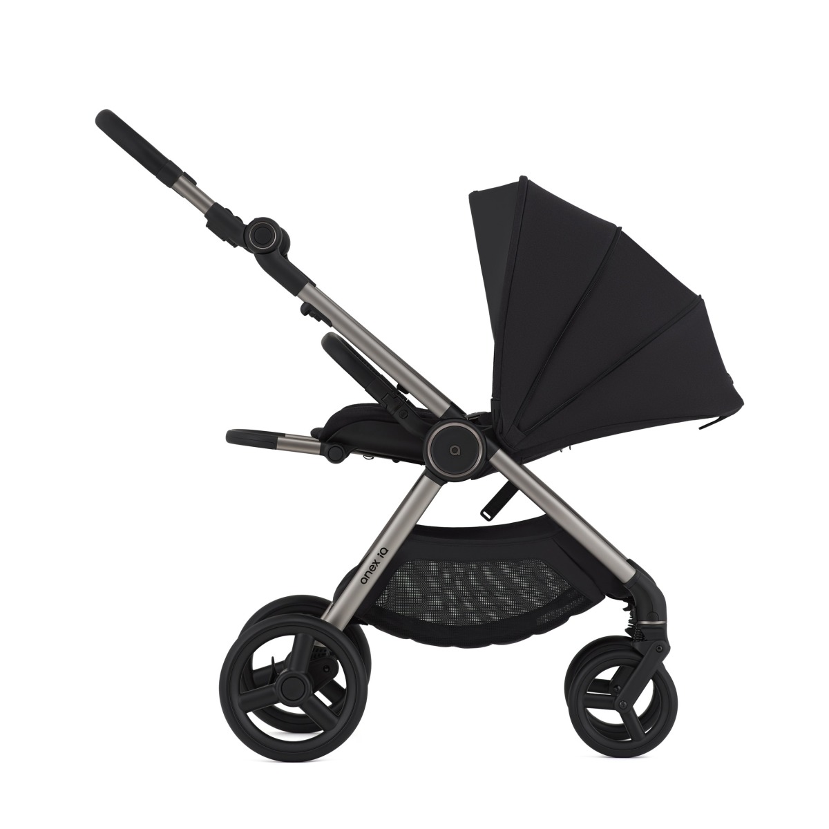 Коляска 2в1 Anex IQ Premium 2025, Darke черный - фото 13