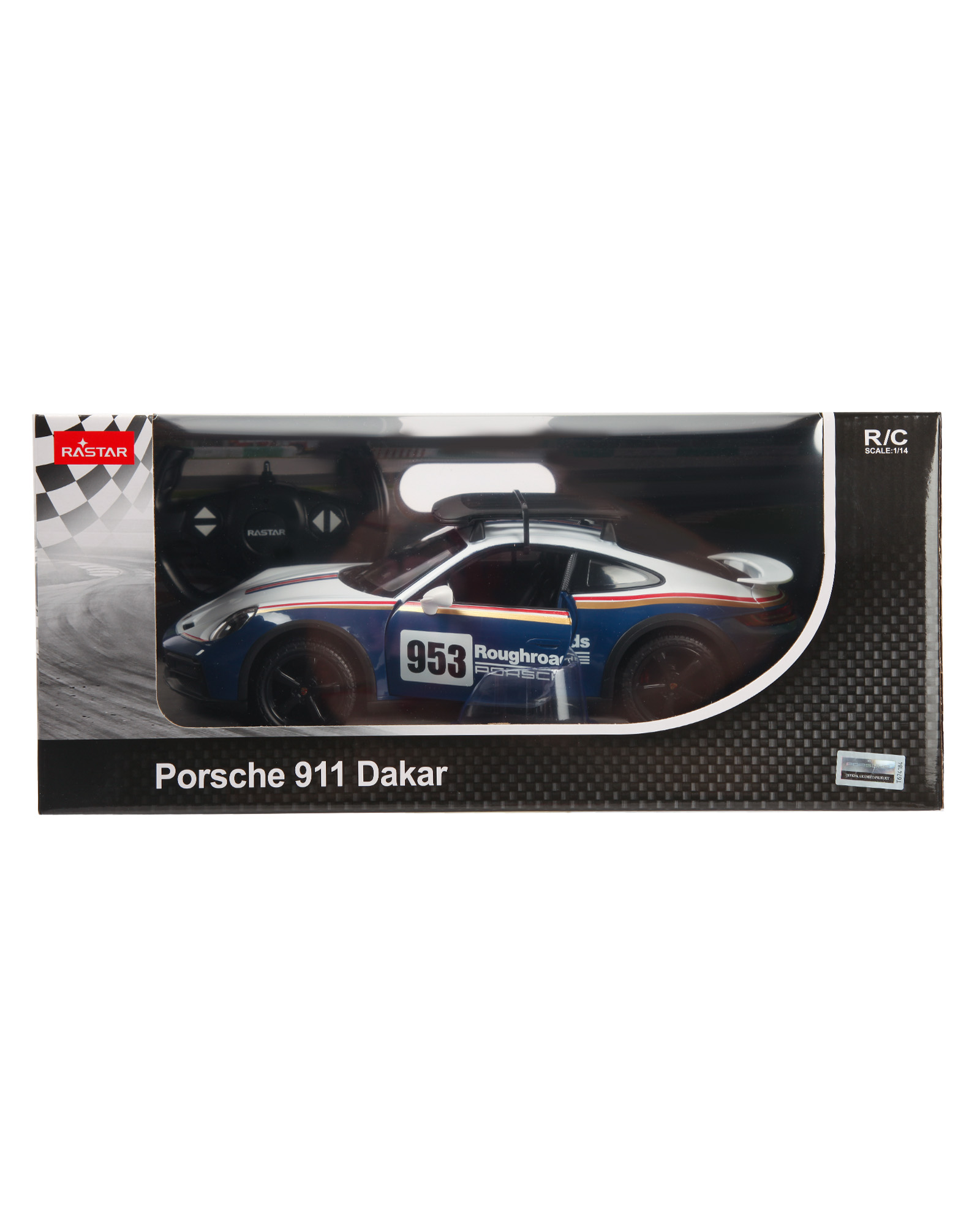 Автомобиль РУ Rastar Porsche 911 Dakar Performance 1:14 - фото 7