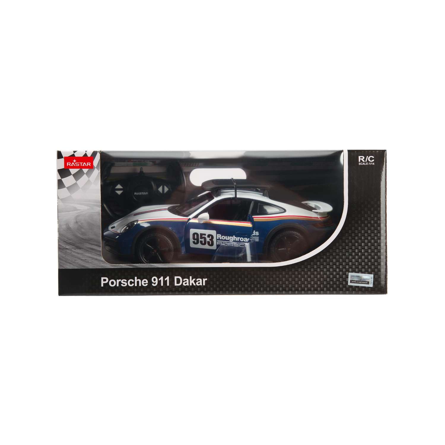 Автомобиль РУ Rastar Porsche 911 Dakar Performance 1:14 - фото 7