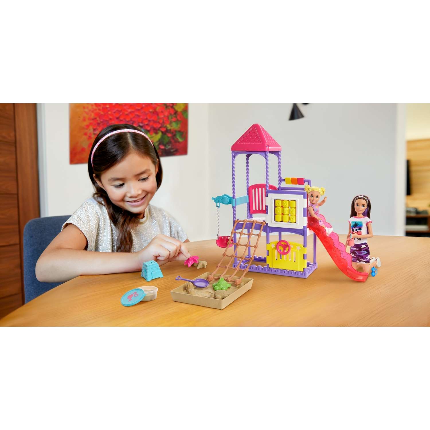 Кукла мини Barbie GHV89 - фото 9