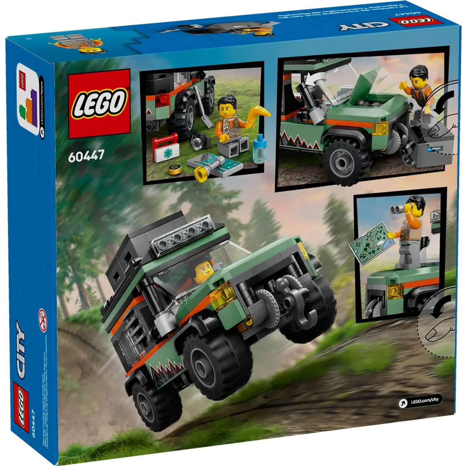 Конструктор LEGO City Горный внедорожник - фото 7