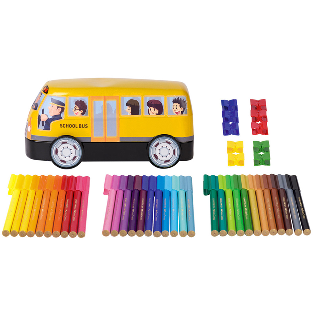 Набор для рисования Faber Castell Connector School Bus - фото 1
