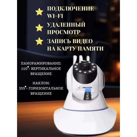 Видеоняня с телефона IP камера ТОТОША Видео няня беспроводная для наблюдения