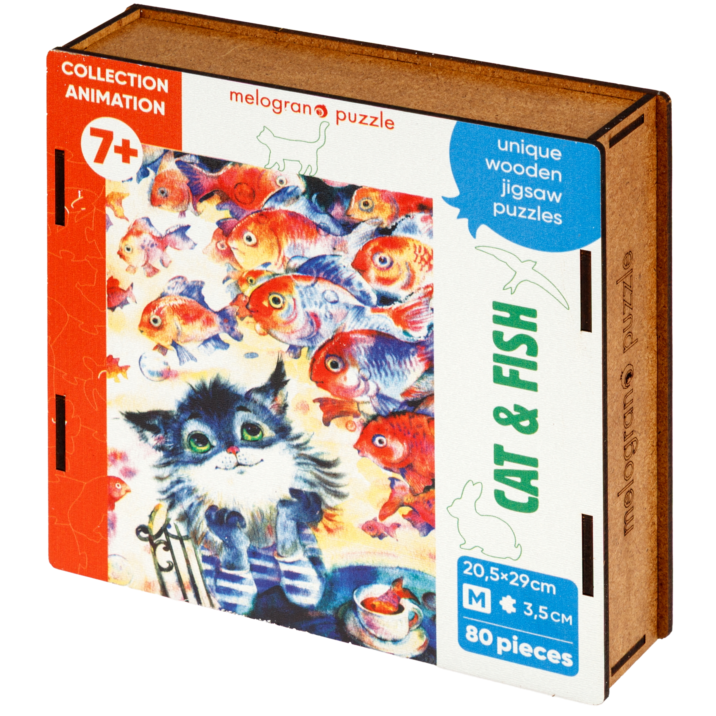 Пазл 1TOY с кошками и котятами для детей деревянный - фото 7