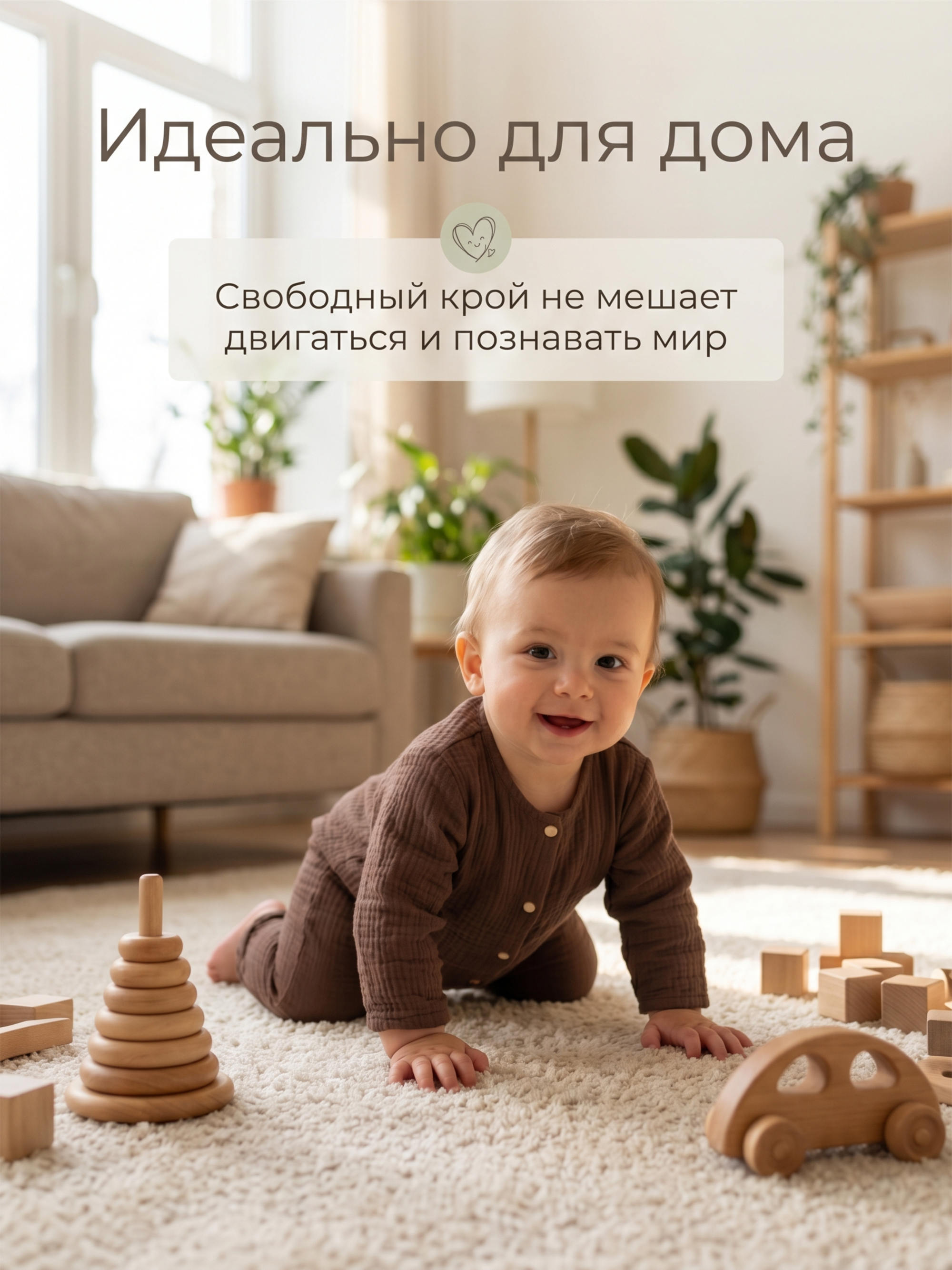 Комбинезон СОННЫЙ ГНОМИК 1003/4 - фото 6