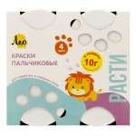 Краски пальчиковые Лео 4 цв.