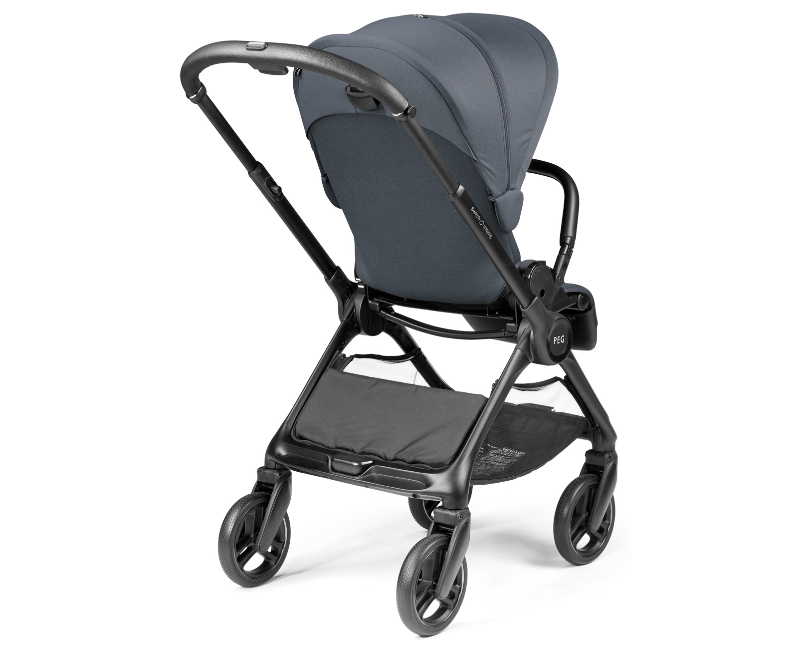 Коляска прогулочная Peg-Perego Switch синий - фото 4