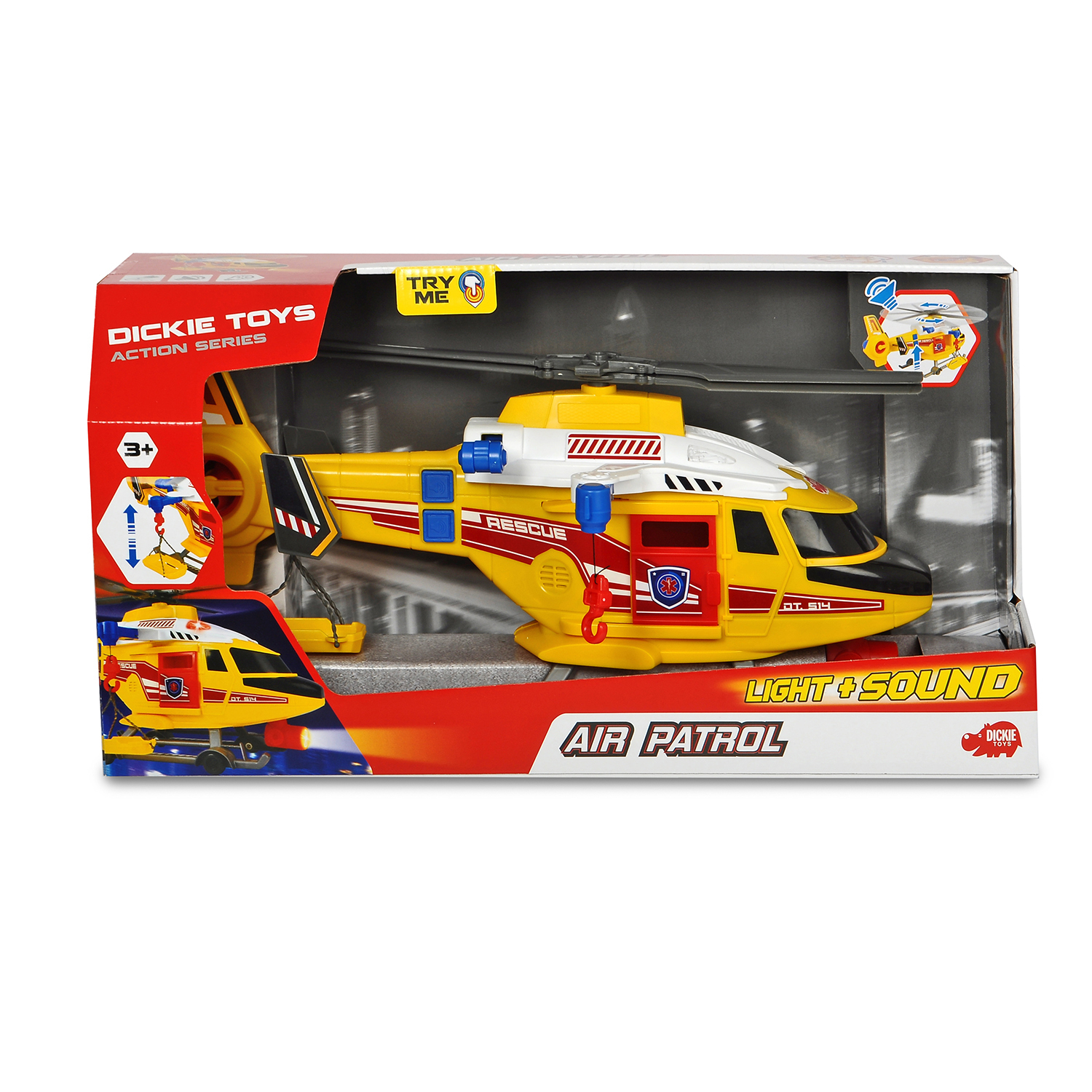 Вертолет Dickie спасательный 3308373 - фото 2