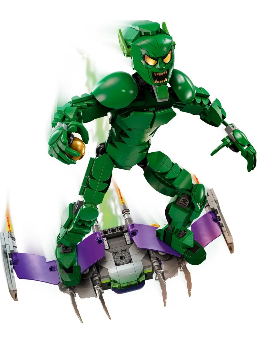 Конструктор LEGO Marvel Super Heroes Зеленый Гоблин 471 дет. - фото 4