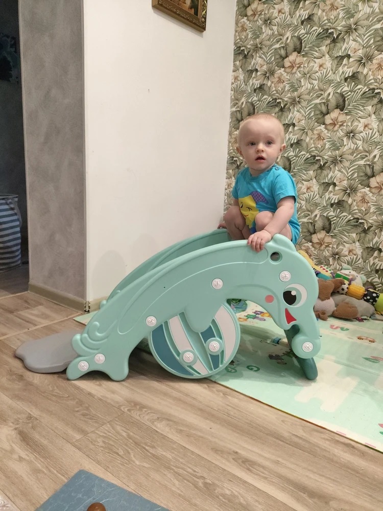 Горка Perfetto Sport Дельфин - фото 12