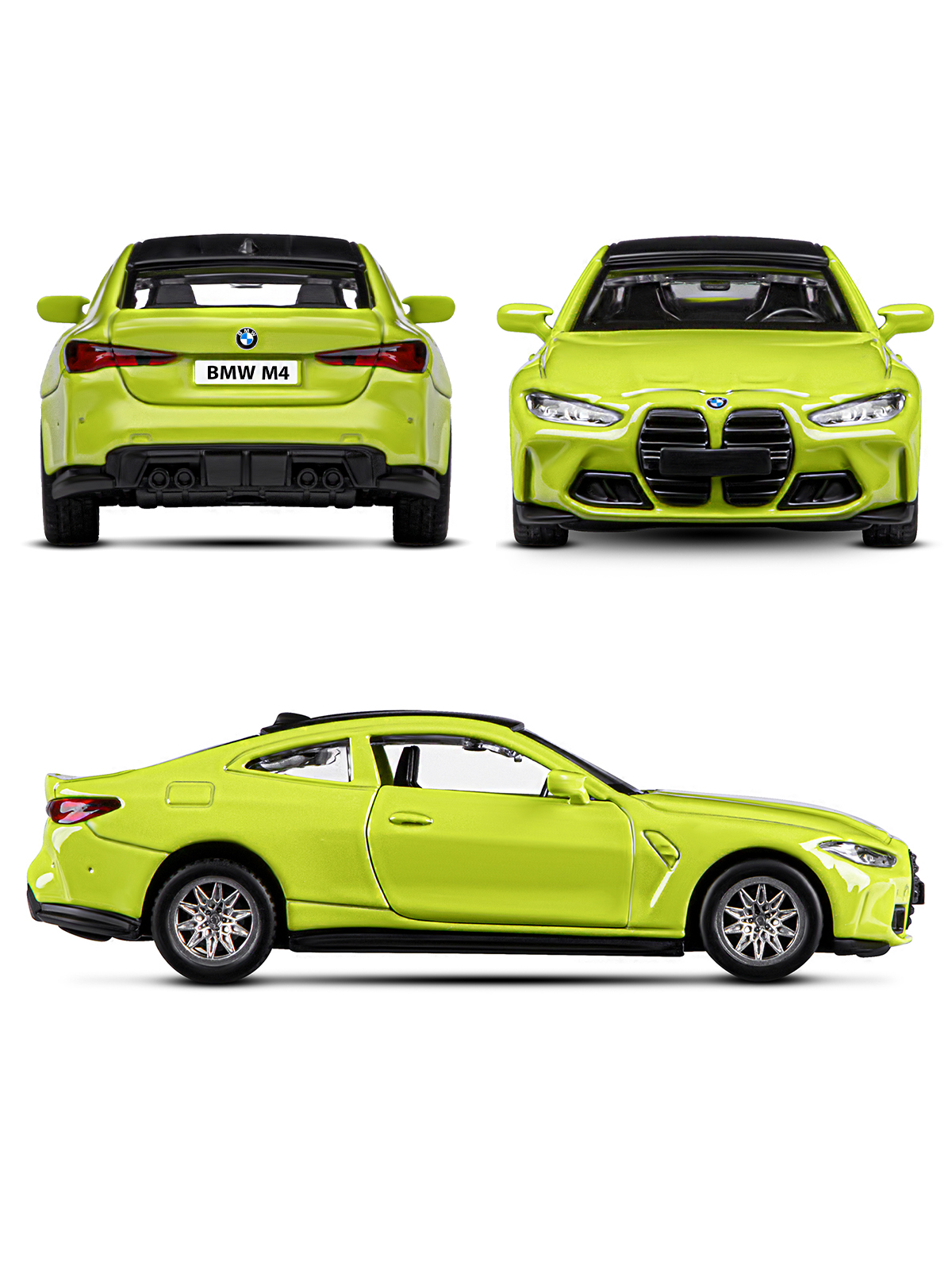 Автомобиль АВТОпанорама BMW M4 G82 1:42 JB1251563 - фото 5