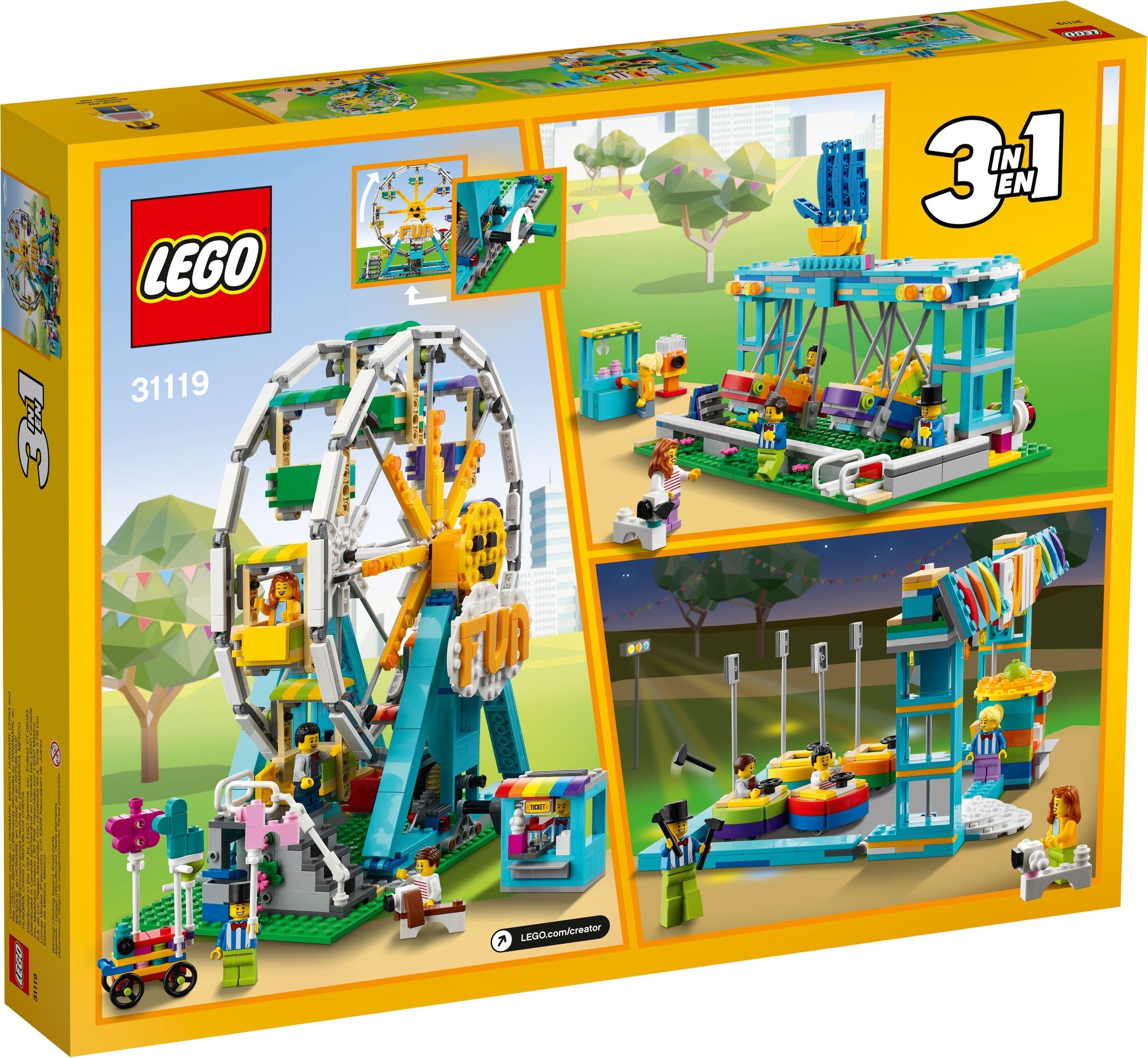 Конструктор LEGO Creator 31119 1002 дет. - фото 5