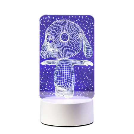 Светильник MINI-TOYS Щенок LED RGB