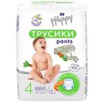 Трусики Bella baby Happy 4 (8-14 кг) 12 шт.