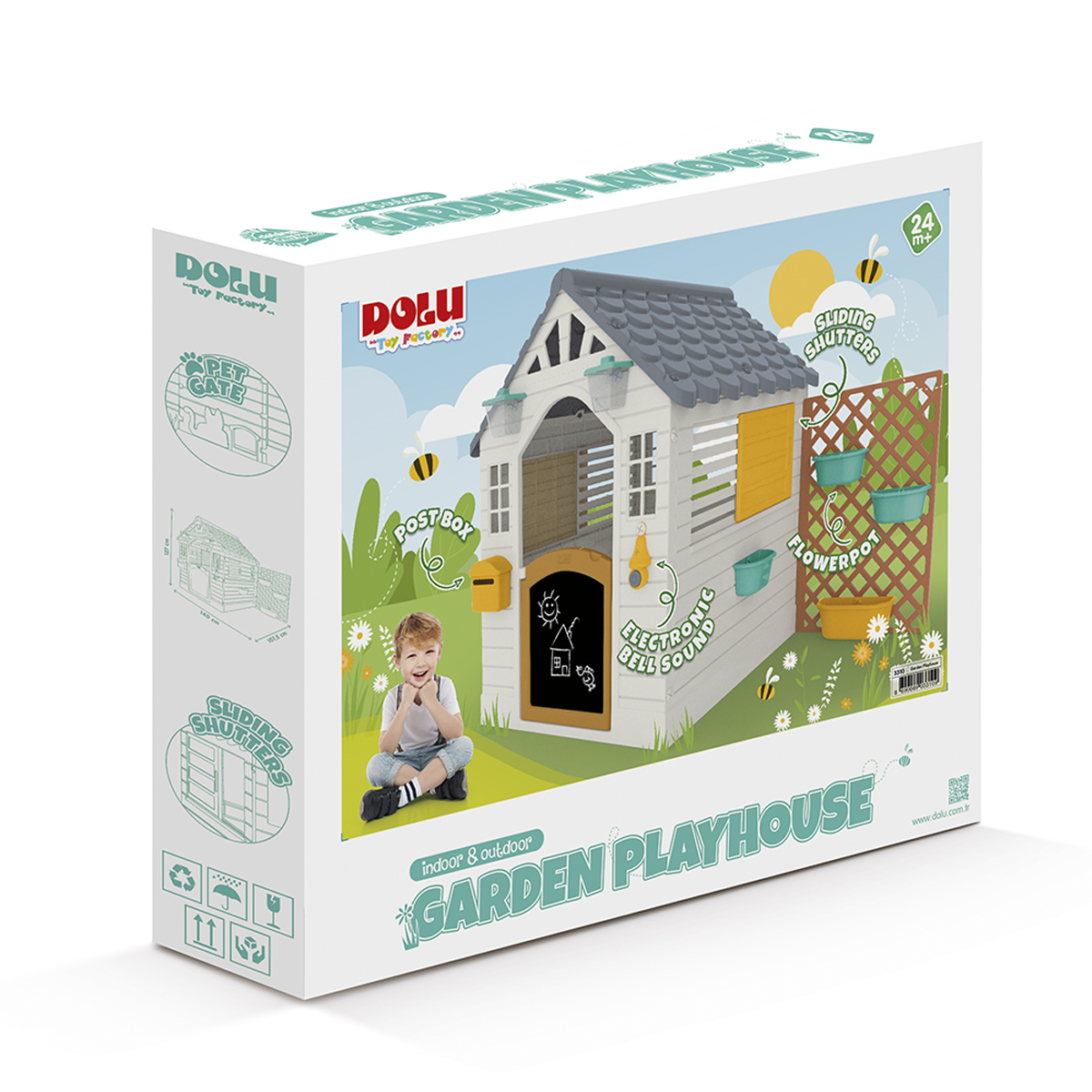 Домик игровой Dolu Garden Play house - фото 7