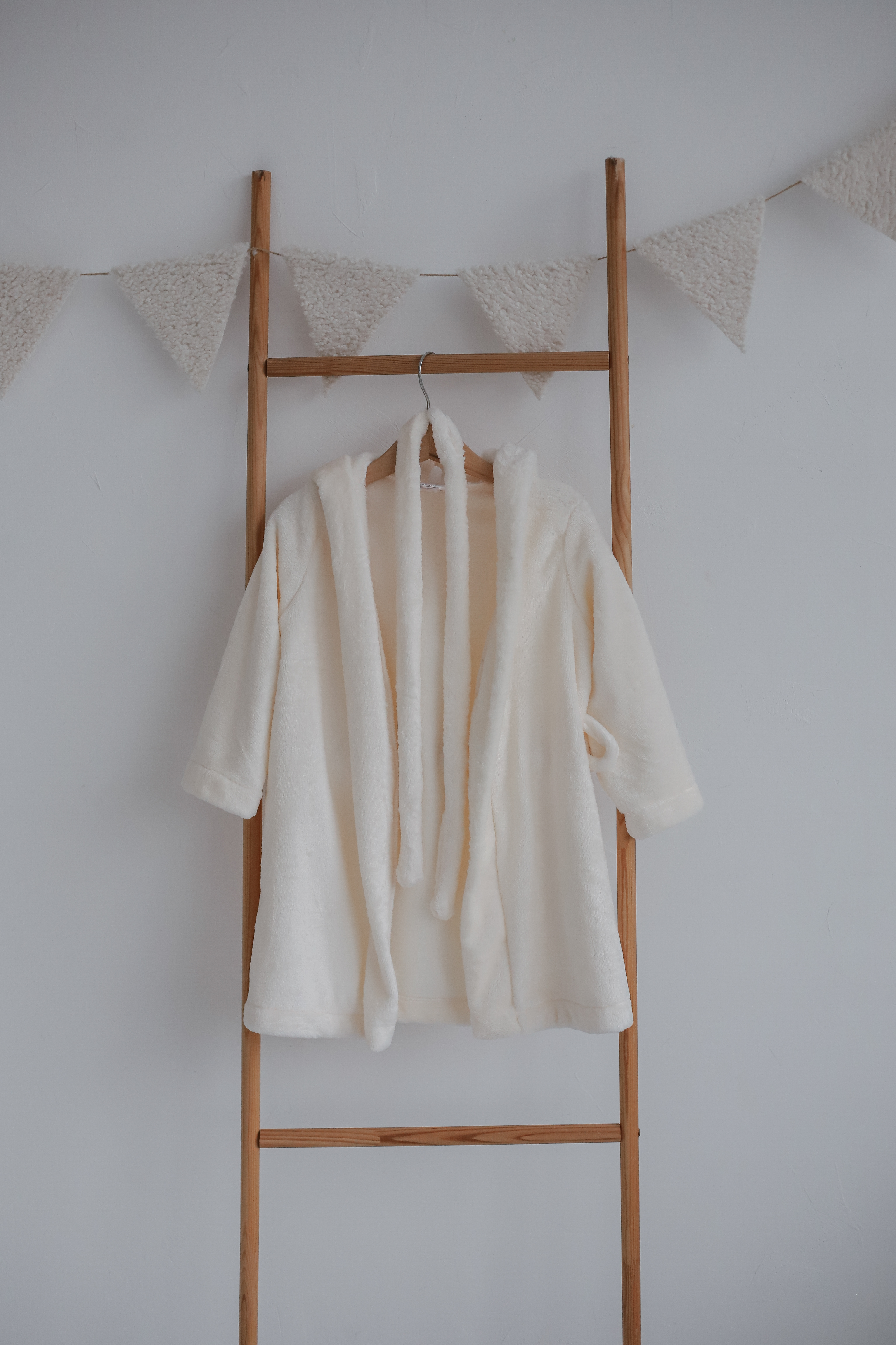 Халат Hello,Bunny halatplychmicha/молочный - фото 2