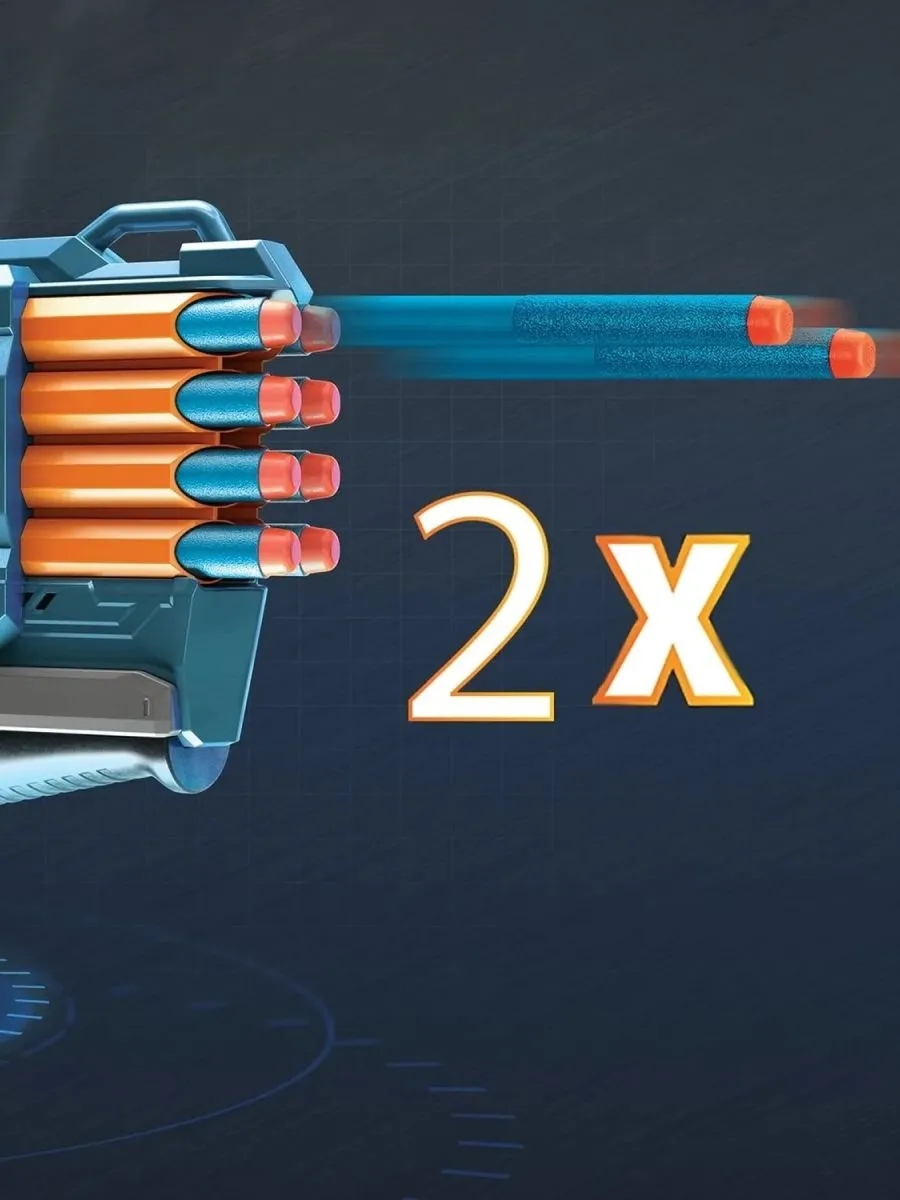 Бластер Nerf Elite Warden DB-8 Варден 2.0 - фото 6