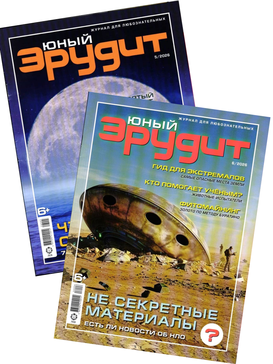 Журналы ИД Лев Юный Эрудит №5+№6 - 2026 - фото 1